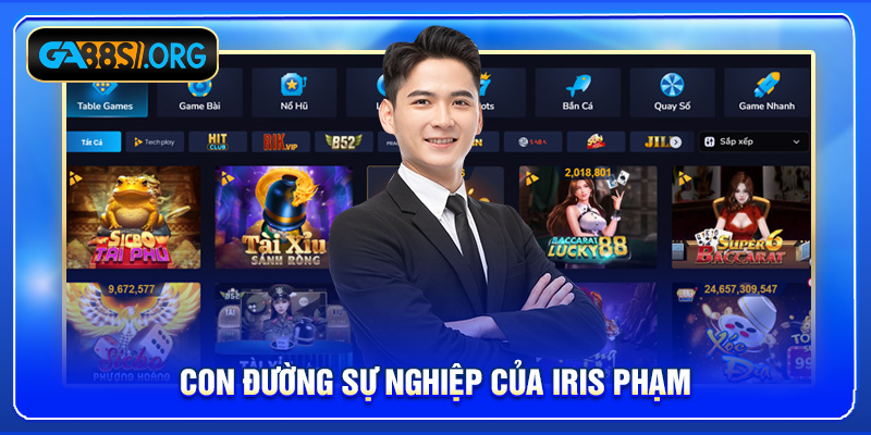 Con đường sự nghiệp của Iris Phạm
