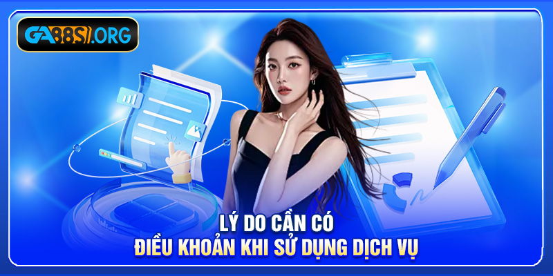 Lý do cần có điều khoản khi sử dụng dịch vụ